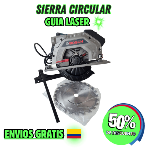 Sierra Circular (Guia Laser) - HerramientasJM