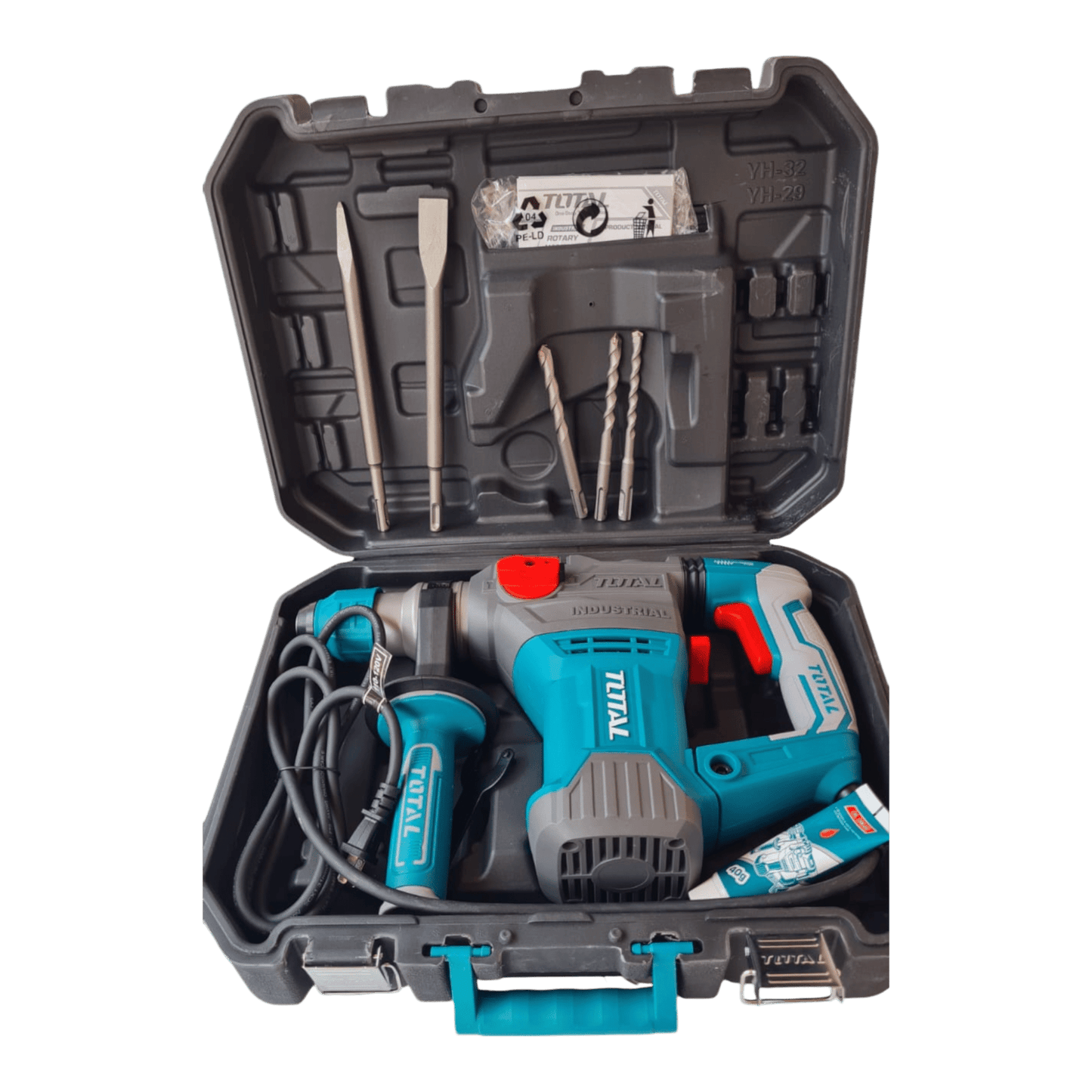 🔨 Rotomartillo TOTAL 1500W - Potencia y Precisión Profesional - HerramientasJM