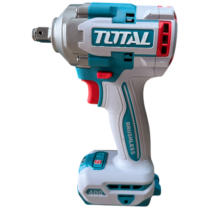 Combo Triple Llave de Impacto Brushless 20V – 400NM / 850NM / 1350NM + Cargador + 2 Baterías + 1 Año de Garantía