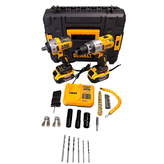 🔧 Combo 2 en 1 -  Taladro de Impacto + Taladro Percutor Brushless 128V