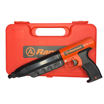 Pistola de Fijación con Silenciador + Tiros (Clavos y Fulminantes) X100 Unidades