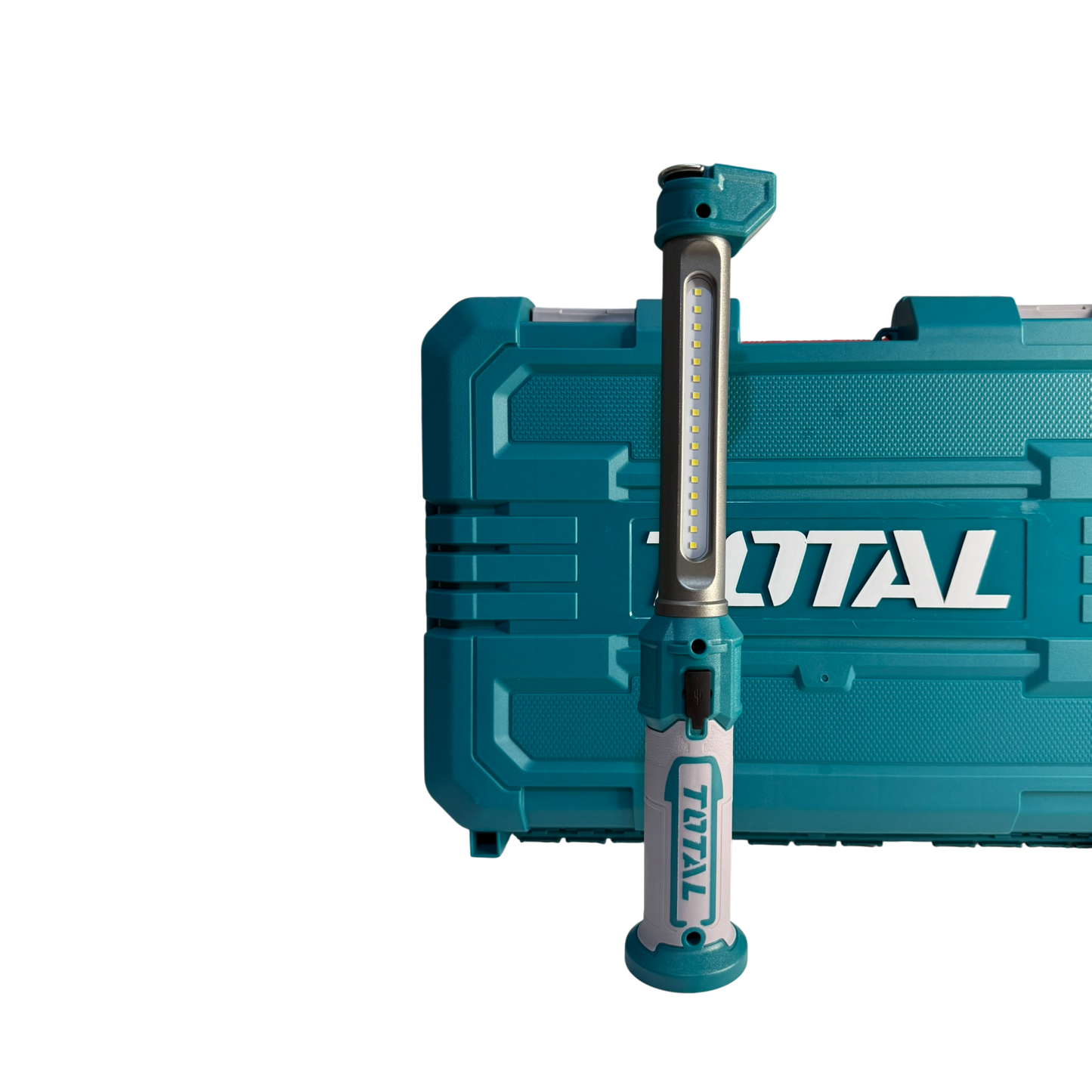 Llave de Impacto Inalámbrica TOTAL 20V 1/2” 405Nm con 2 Baterías, Copas y Maletín Rígido