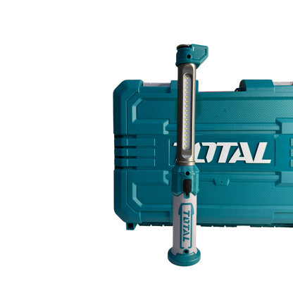Llave de Impacto Inalámbrica TOTAL 20V 1/2” 405Nm con 2 Baterías, Copas y Maletín Rígido