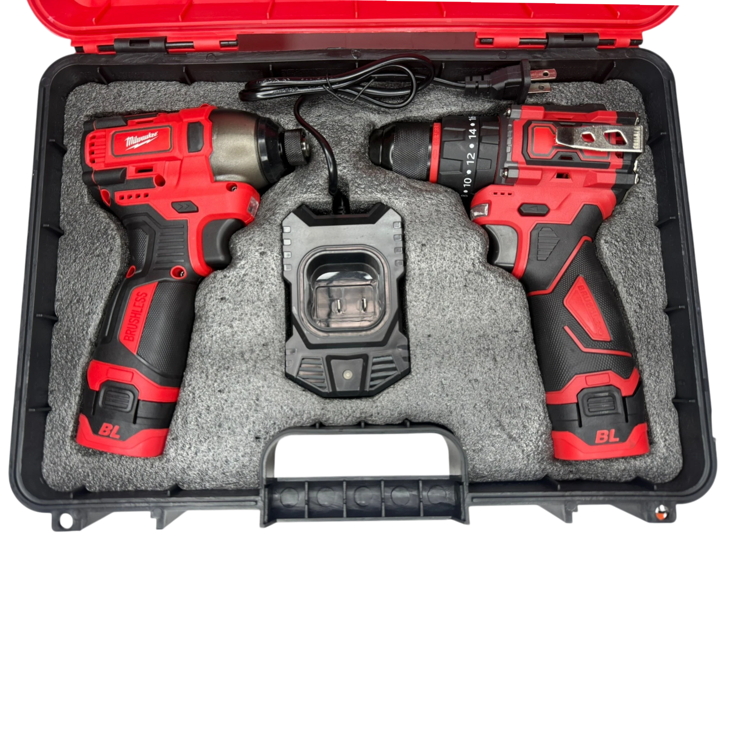 Combo Inalámbrico 24V Brushless: Llave de Impacto + Taladro Percutor 3 en 1