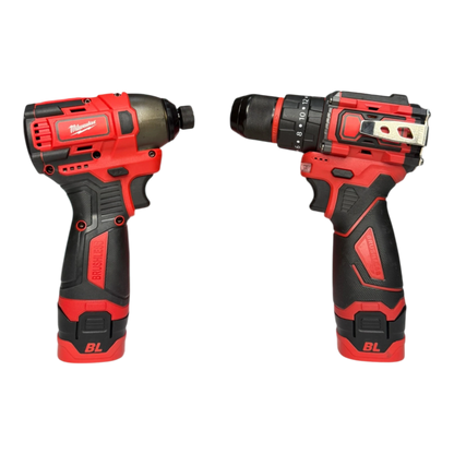 Combo Inalámbrico 24V Brushless: Llave de Impacto + Taladro Percutor 3 en 1