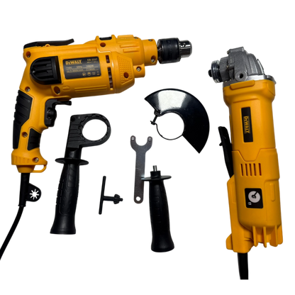 COMBO ELÉCTRICO PROFESIONAL: TALADRO + PULIDORA 🛠️