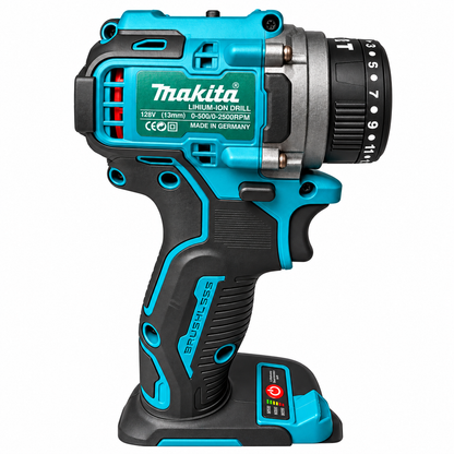 Taladro Inalámbrico 128V Brushless 3 en 1 – Mandril de 13 mm