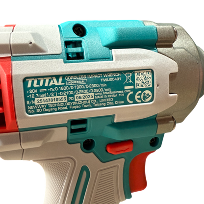 Combo Triple Llave de Impacto Brushless 20V – 400NM / 850NM / 1350NM + Cargador + 2 Baterías + 1 Año de Garantía