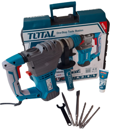 🔨 Rotomartillo TOTAL 1500W - Potencia y Precisión Profesional